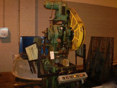Bliss 19C obi power press 16 ton w air clutch & brake