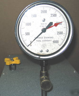 Brinell hardness service tester co. machine testing