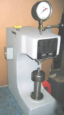 Brinell hardness service tester co. machine testing