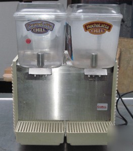 Crathco 2 bowl drink dispenser bubbler # D25-4 5GALLON
