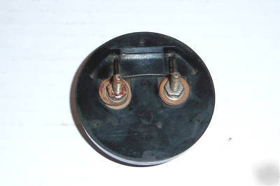 G.e. co. 7.5 amperes meter amps gauge antique works