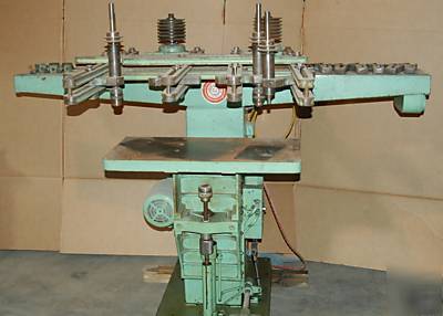 Grum scwensen multispindle boring woodworking borer