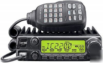 Icom ic 2200H vhf mobile two way radio IC2200H IC2200 h