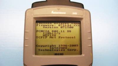 Intermec trakker 2435 (802.11B) 57KEYS alr scanner