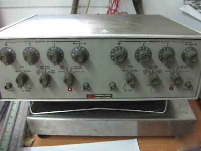 Krohn hite 3323 variable dual channel electronic filter