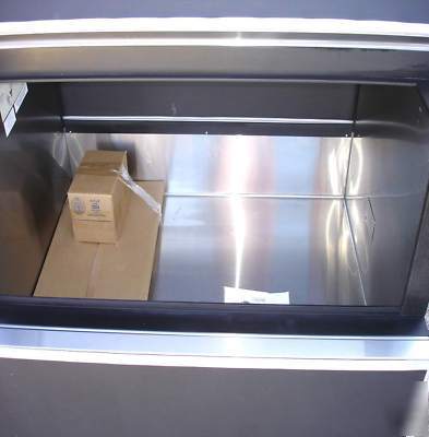 New norlake air-thru dual access milk cooler AR124