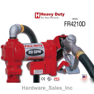New tuthill/fill-rite FR4210D 12V dc fuel transfer pump 