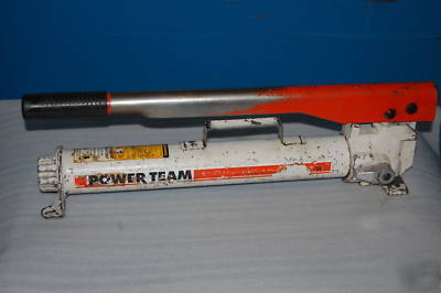 Spx power team hydraulic hand pump 10000PSI P59 tested