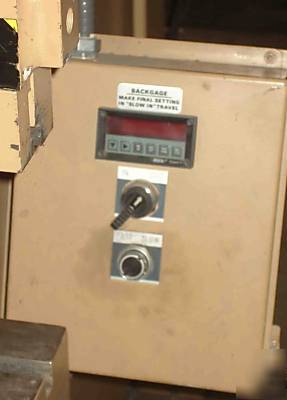 Standard industrial hydraulic press brake, 200 ton, 12'