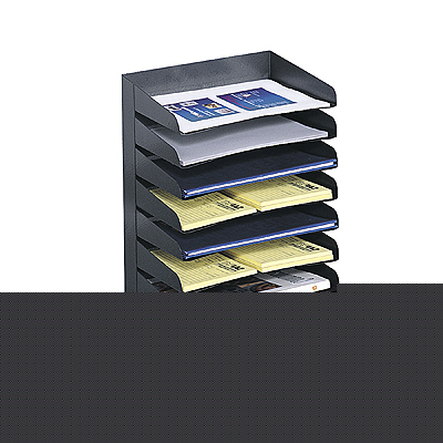 Safco office 8 tier desktop letter tray organizer