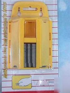100PC utility knife blade w/dispenser