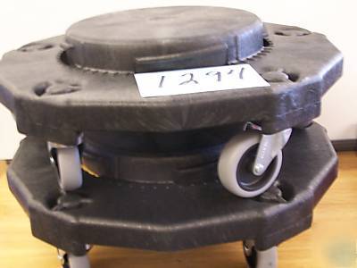 2 pack black plastic gator dolly - 7704 retail $ 143.58