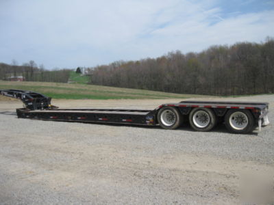 2005 eager beaver 50GSL-3 detachable lowboy trailer