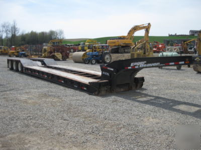 2005 eager beaver 50GSL-3 detachable lowboy trailer