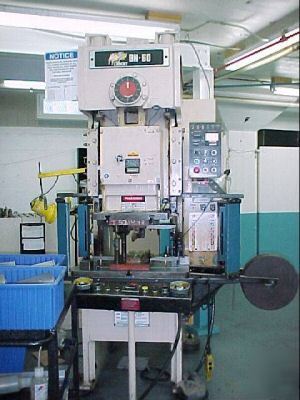 65 ton niagara geared open back gap frame press