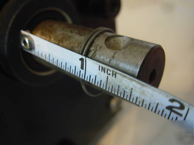 Baldor GPP12545 conveyor gear motor 1/8 hp 62.5 rpm 