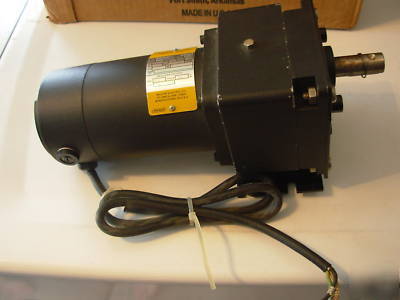Baldor GPP12545 conveyor gear motor 1/8 hp 62.5 rpm 