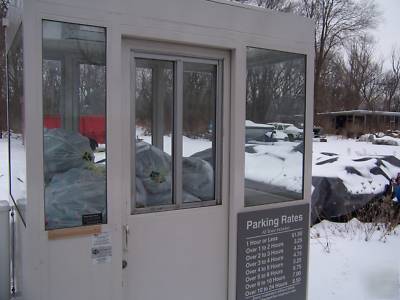 Big ent. security gaurd ticket booth building shack