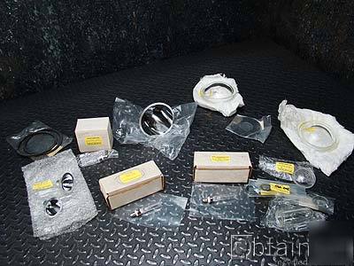 Birns oceanographic lamp parts lenses and bulbs unused 