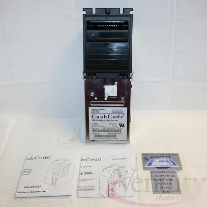 Cash code sm-US1727-05 backload bill validator 1EA