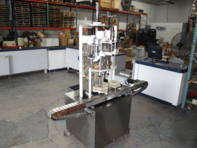 Horix 8 valve rotary pressure filler filling machine