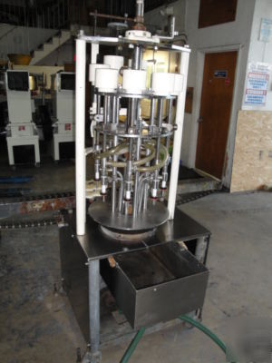 Horix 8 valve rotary pressure filler filling machine
