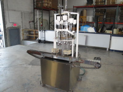 Horix 8 valve rotary pressure filler filling machine