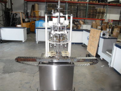 Horix 8 valve rotary pressure filler filling machine