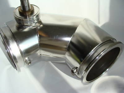 Large mdc double-walled cooling vacuum chamber for pump