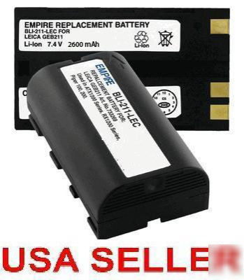 Leica GEB211 geb 211 art. 733269 equivalent battery