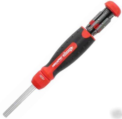 Megapro 13-in-1 ratcheting ratchet multi- screwdriver 