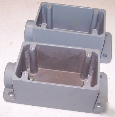 New 2 - aluminum cast enclosures 1