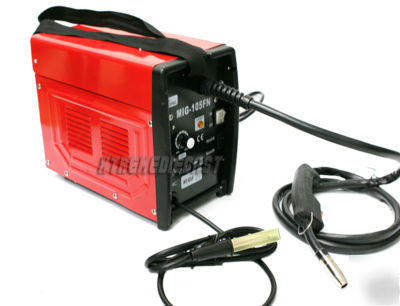 New 90 amp inverter mig welder no gas welding tool flux 