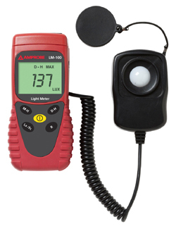 New amprobe lm-100 light meter LM100 