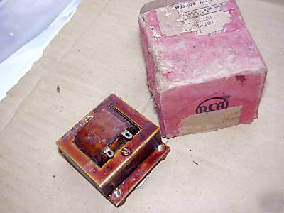 Radio tubes and accessorie line coil transformer ? rca