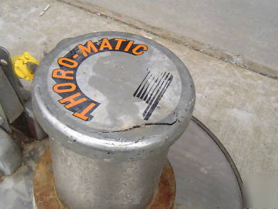 Thoro-matic model TM20 175 rpm floor buffer
