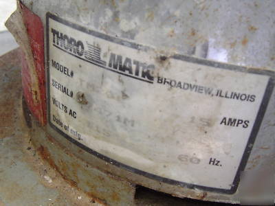 Thoro-matic model TM20 175 rpm floor buffer