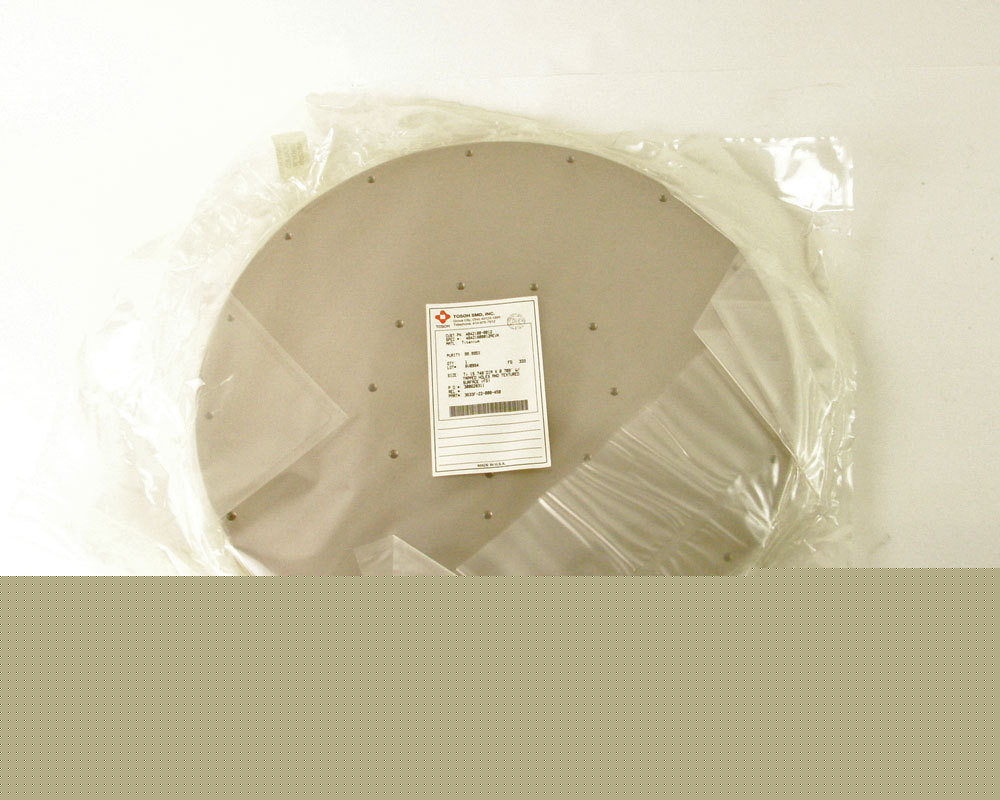 Tosoh 99.995% pure titanium disc - sputtering target