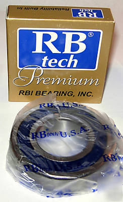 (10) 6207-2RS premium abec-3+ ball bearings, 35X72 mm