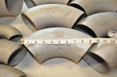 22 large lot butt weld stainless steel elbows fitting 