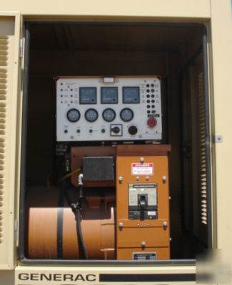 40KW generac trailer-mounted diesel generator