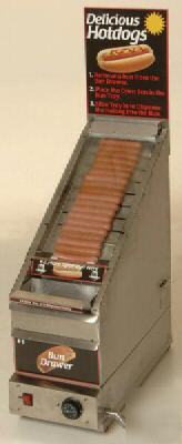 Doghouse hot dog hotdog cooker/merchandiser dispenser 