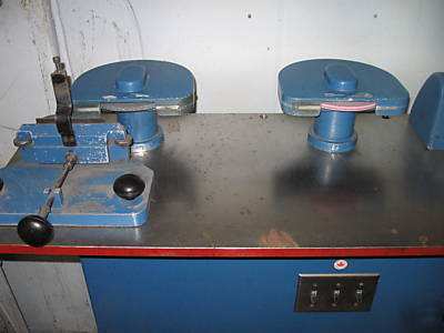 Ice skate sharpener - fleming gray - 3 head