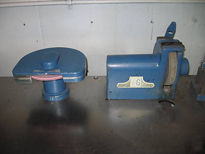 Ice skate sharpener - fleming gray - 3 head