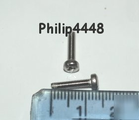M2.5 x 12 A2 machine screw pan pozi head stainless 20PK