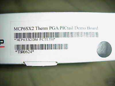 Microchip MCP6SX2 pga thermistor pictail demo board