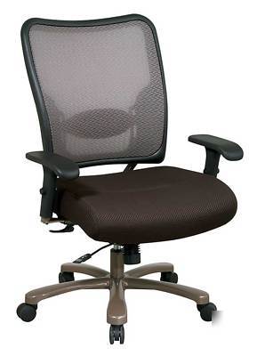 Mid mesh back big n tall office chair, #os-75-M18A173C