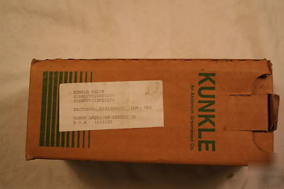New kunkle asme gas relief valve - #918BDCV01-BKE0250