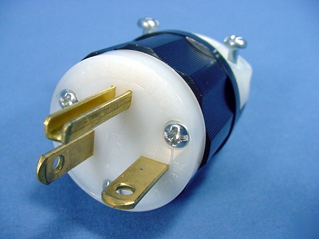 New leviton industrial plug nema 6-20 20 amp 250V