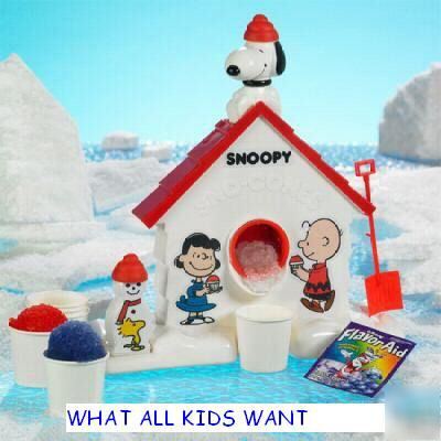 Original snoopy sno-cone machine snow cone maker 